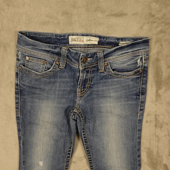 BKE Women's Boot Cut Jeans - Classic Blue - Picture 2 of 13